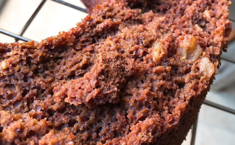 Torta de chocolate y garbanzos.